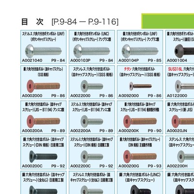 ねじのカタログ6